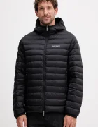 ARMANI EXCHANGE Пухено яке в черно преходен модел XM001577 AF16927