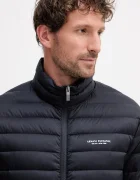 ARMANI EXCHANGE Пухено яке в черно преходен модел XM001919 AF16927