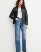 ARMANI EXCHANGE Пухено яке в черно преходен модел XW001920 AF18757