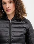 ARMANI EXCHANGE Пухено яке в черно преходен модел XW001920 AF18757