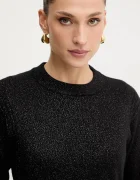 ARMANI EXCHANGE Пуловер с вълна в черно от лека материя XW001164 AF16181