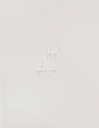 ARMANI EXCHANGE риза мъжка от памук с еластан бяла с изчистена шарка XM000339 AF10192