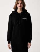 ARMANI EXCHANGE рокля от памук черна XW001453 AF10830