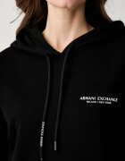 ARMANI EXCHANGE рокля от памук черна XW001453 AF10830