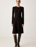 ARMANI EXCHANGE рокля с вискоза кафява XW003264 AF10352