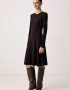 ARMANI EXCHANGE рокля с вискоза кафява XW003264 AF10352