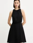 ARMANI EXCHANGE Рокля в черно къса разкроена XW001248 AF16151