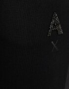 ARMANI EXCHANGE Спортен панталон в черно с апликация XW002210 AF21298