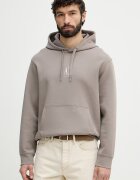 ARMANI EXCHANGE суичър с качулка мъжки с памук кафяв XM000369 AF10818