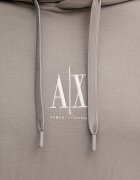 ARMANI EXCHANGE суичър с качулка мъжки с памук кафяв XM000369 AF10818