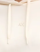 ARMANI EXCHANGE Суичър в бежово с качулка с изчистен дизайн XW001829 AF10818