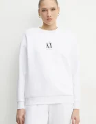 ARMANI EXCHANGE Суичър в бяло с апликация XW000821 AF10818