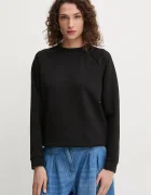 ARMANI EXCHANGE Суичър в черно с апликация XW000826 AF13397