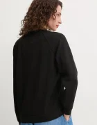 ARMANI EXCHANGE Суичър в черно с апликация XW000826 AF13397