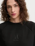 ARMANI EXCHANGE Суичър в черно с апликация XW000826 AF13397