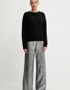 ARMANI EXCHANGE Суичър в черно с апликация XW000835 AF13397