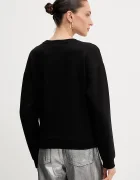 ARMANI EXCHANGE Суичър в черно с апликация XW000835 AF13397