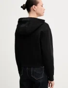 ARMANI EXCHANGE Суичър в черно с качулка с изчистен дизайн XW000822 AF10818