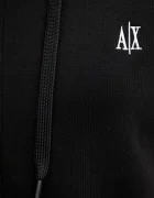 ARMANI EXCHANGE Суичър в черно с качулка с изчистен дизайн XW000822 AF10818