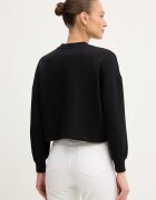 ARMANI EXCHANGE Суичър в черно с принт XW002049 AF21298
