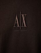 ARMANI EXCHANGE тениска дамска от памук кафява XW001182 AF15085