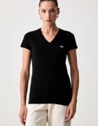 ARMANI EXCHANGE тениска дамска от памук с еластан черна XW002765 AF16294