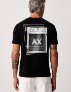 ARMANI EXCHANGE тениска мъжка от памук черна XM003038 AF10356