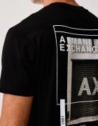 ARMANI EXCHANGE тениска мъжка от памук черна XM003038 AF10356