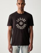 ARMANI EXCHANGE тениска мъжка от памук кафява XM003074 AF10362