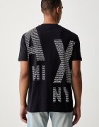 ARMANI EXCHANGE тениска мъжка от памук тъмносиня XM003113 AF21323