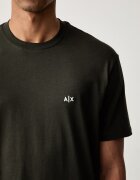 ARMANI EXCHANGE тениска мъжка от памук зелена XM001568 AF10358