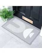 Artsy Doormats Изтривалка Grey Half Moon 70 x 40 cm DMW-GREYHALFMOON-7040