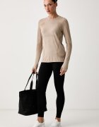 Asics блуза с дълги ръкави за трениране дамска ROAD SEAMLESS LS TOP кафява 2012D290.200