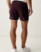 Asics спортен къс панталон мъжки ROAD 5IN SHORT бордо със стандартна талия 2011D247.600