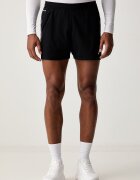 Asics спортен къс панталон мъжки ROAD 5IN SHORT черен със стандартна талия 2011D247.001