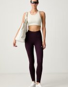 Asics спортен клин дамски ROAD HIGH WAIST TIGHT виолетов със стандартна талия 2012C968.500