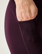 Asics спортен клин дамски ROAD HIGH WAIST TIGHT виолетов със стандартна талия 2012C968.500