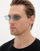Balenciaga слънчеви очила сребърни BB0412S