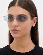Balenciaga слънчеви очила сребърни BB0412S