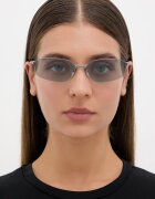 Balenciaga слънчеви очила сребърни BB0412S