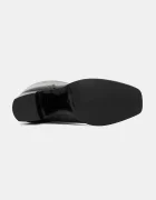 Bally Кожени ботуши ENILDA 75 в черно с дебел ток WB750A