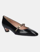Bally Кожени обувки с дебел ток