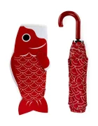 Balvi Автоматичен чадър Koi Fish 31 x 115 x 6 cm в червено