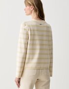 Barbour блуза с дълги ръкави дамска от памук Dartmoor бежова LML0932