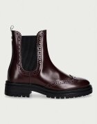 Barbour боти челси дамски от кожа Fawne бордо LFO0813RE91