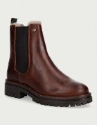 Barbour боти челси с равна подметка дамски от кожа Evie кафяви LFO0811BR51