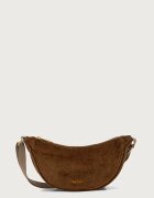 Barbour чанта crossbody дамска от джинсова материя кафява LBA0556