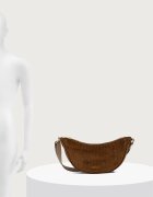 Barbour чанта crossbody дамска от джинсова материя кафява LBA0556