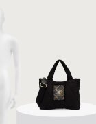 Barbour чанта tote дамска черна LBA0551