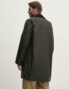 Barbour дълго яке мъжко от памук зелено MWX0008